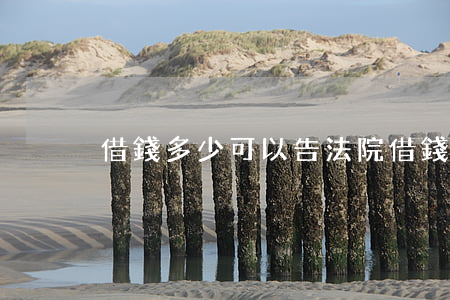 借錢多少可以告法院(借錢多少可以打官司)