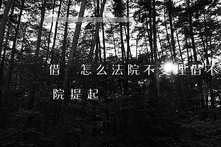 借錢怎么法院不受理(借不還怎么辦怎樣向法院提起訴訟)