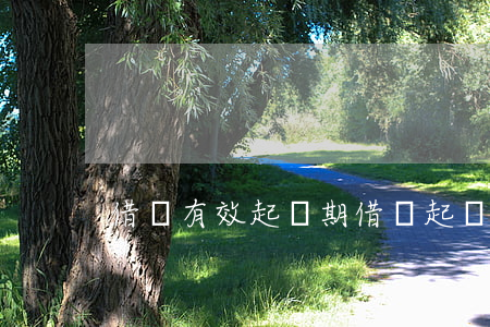 借錢有效起訴期(借錢起訴訴訟時效)