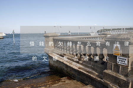 借錢的欠條怎么寫有法律依據(jù)(借錢的欠條怎么寫圖片)