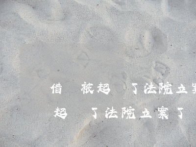 借錢被起訴了法院立案了會抓捕嗎-借錢被起訴了法院立案了會抓捕嗎知乎
