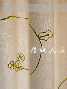 借钱人三个法院怎么判