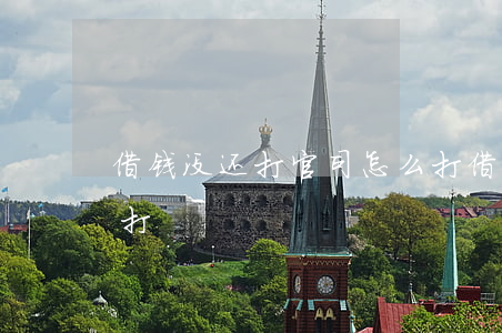 借钱没还打官司怎么打(借钱没还打官司怎么打)