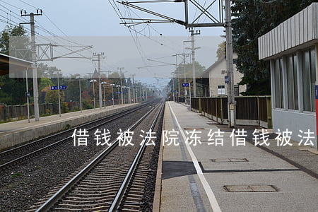 借钱被法院冻结(借钱被法院冻结了怎么办)