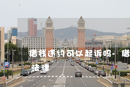 借钱违约可以起诉吗-借钱违约可以起诉吗法律