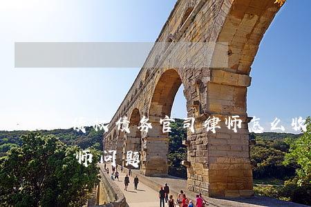 债权债务官司律师怎么收费（债权债务官司律师问题）