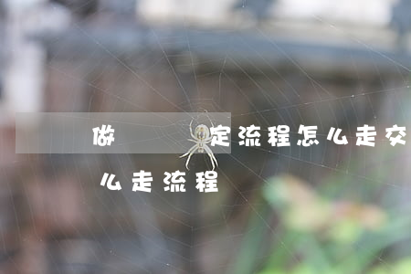 做傷殘鑒定流程怎么走(交通事故傷殘鑒定怎么走流程)