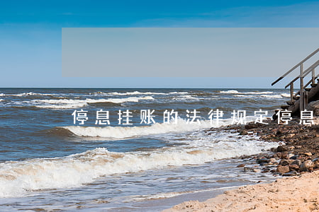 停息挂账的法律规定(停息挂账的利与弊)