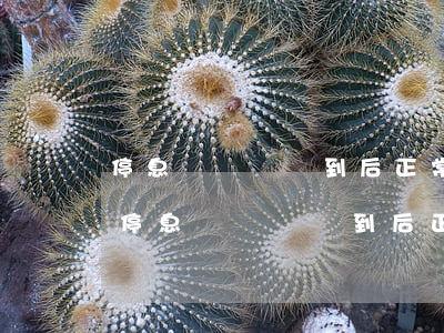 停息掛賬時間到后正常收取利息是正常的-停息掛賬時間到后正常收取利息是正常的嗎