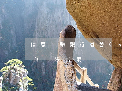 停息掛賬銀行還會(huì)起訴嗎(貸款停息掛賬后果)
