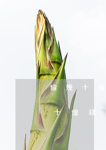 偷幾十塊錢的東西會(huì)怎么樣(偷幾十塊錢東西犯法嗎)