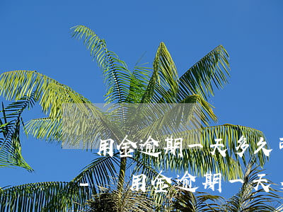 備用金逾期一天多久可以恢復(fù)使用-備用金逾期一天多久可以恢復(fù)使用額度