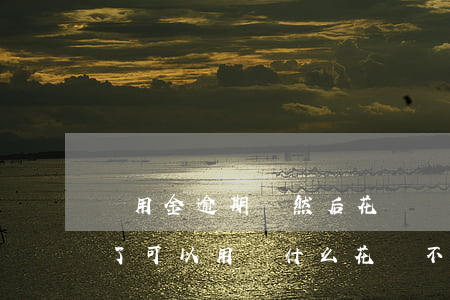 備用金逾期過然后花唄沒有還(備用金逾期還了可以用為什么花唄不能用了)