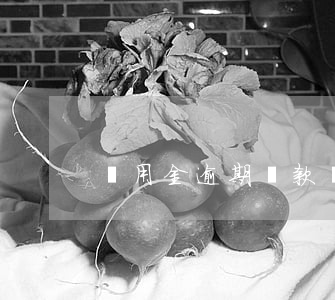 備用金逾期還款負面記錄怎么消除