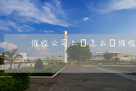 催收公司上門怎么辦(催收上門該怎么辦)