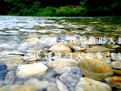 催收怎么找到逾期人新電話號碼-催收怎么找到逾期人新電話號碼呢