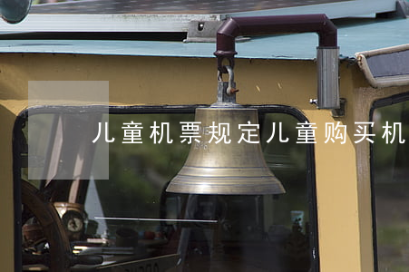 儿童机票规定(儿童购买机票的规定)