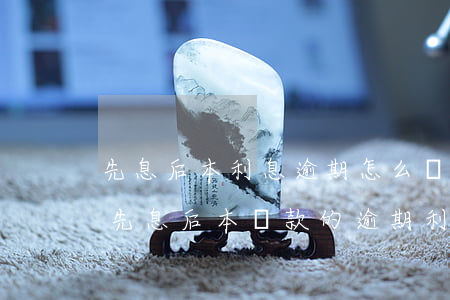 先息后本利息逾期怎么計(jì)利息，詳解先息后本貸款的逾期利息計(jì)算方法
