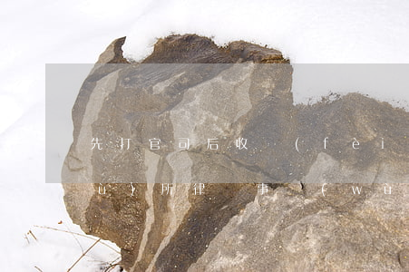 先打官司后收費(fèi)的律師事務(wù)所(律師事務(wù)所律師打官司收費(fèi)標(biāo)準(zhǔn))