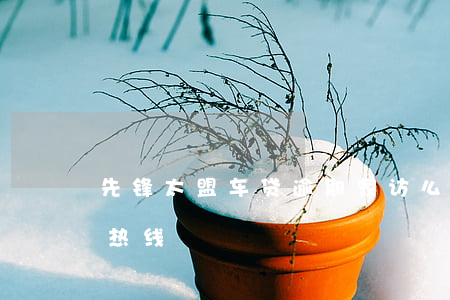 先锋太盟车贷逾期家访么 先锋太盟车贷客服热线