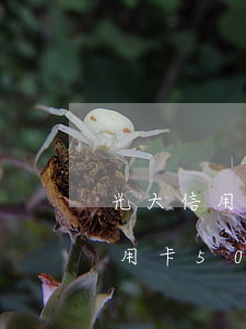 光大信用卡5万逾期一年怎么办 光大银行信用卡50000每月还款多少