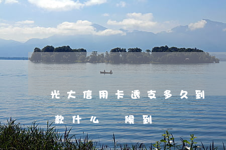 光大信用卡透支多久到賬(光大信用卡晚上還款什么時候到賬)