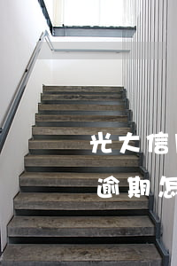 光大信用卡逾期5萬怎么(光大銀行5萬以上逾期怎么辦起訴后)