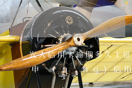 光大信用卡逾期多久上征信(有逾期光大銀行申請(qǐng)信用卡能通過嗎)