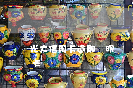光大信用卡逾期證明(誤還到光大過期的信用卡)