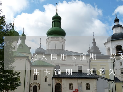 光大信用卡逾期還款多久會上征信-光大信用卡逾期還款多久會上征信報(bào)告