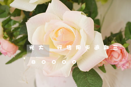 光大銀行信用卡逾期三萬 逾期欠光大信用卡80000