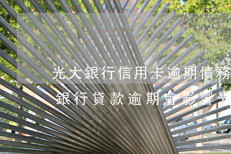 光大銀行信用卡逾期債務(wù)重組(光大銀行貸款逾期,會影響光大信用卡嗎)
