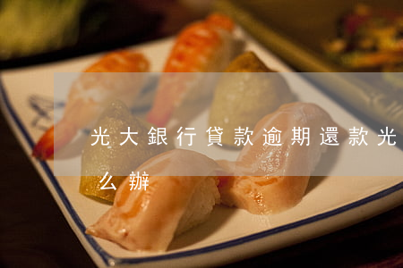光大銀行貸款逾期還款(光大銀行房貸逾期怎么辦)