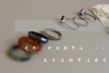 光大銀行逾期可以協(xié)商停息掛賬嗎-光大逾期可以停息分期嗎