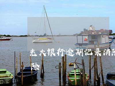 光大银行逾期记录消除(光大银行逾期记录消除)