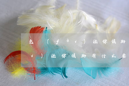 免費(fèi)法律援助有用嗎(免費(fèi)法律援助有什么要求)