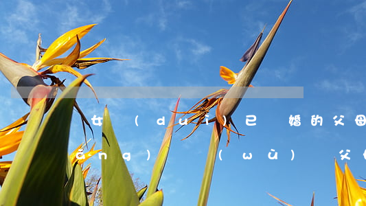 兒女對(duì)已離婚的父母有贍養(yǎng)義務(wù)嗎(父母離婚后還有贍養(yǎng)義務(wù)嗎)