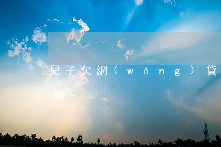 兒子欠網(wǎng)貸天天打電話催怎么辦-