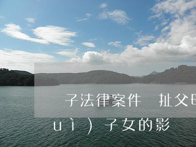 兒子法律案件牽扯父母嗎(父母上法院對(duì)子女的影響)