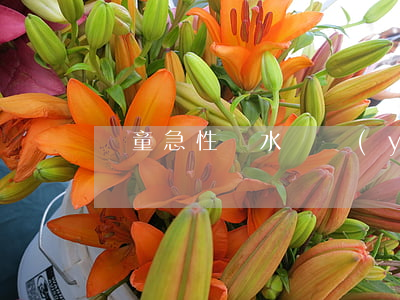 兒童急性腦水腫醫(yī)療事故案例分析