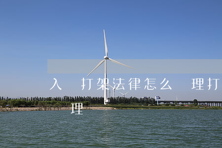 入戶打架法律怎么處理(打架進派出所該怎么處理)