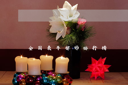 全国最牛律师排行榜