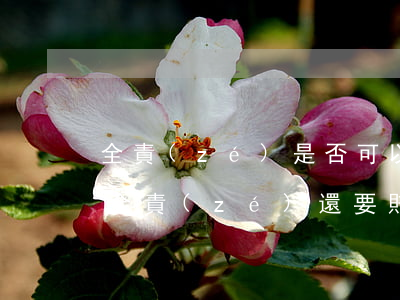 全責(zé)是否可以得到賠償(為什么對方全責(zé)還要賠錢)