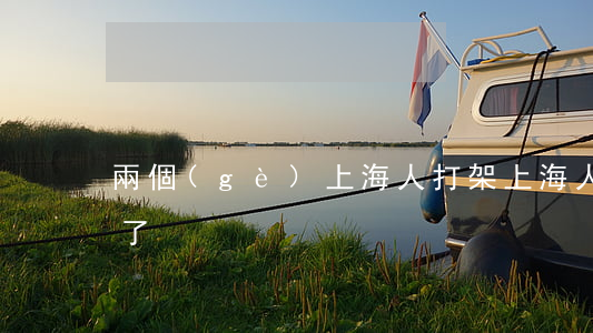 兩個(gè)上海人打架(上海人打架笑死我了)