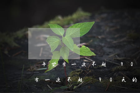 兩年前有一次不超過90天的逾期-兩年前有一次不超過90天的逾期記錄
