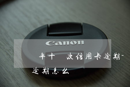 兩年十幾次信用卡逾期-兩年十幾次信用卡逾期怎么辦