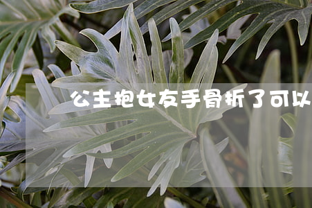 公主抱女友手骨折了可以索要賠償嗎