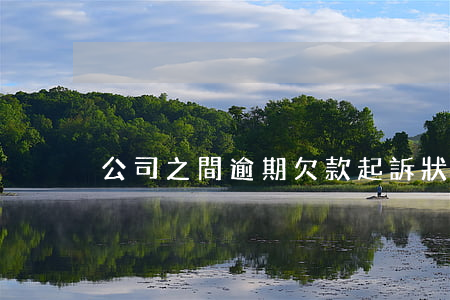 公司之間逾期欠款起訴狀-拖欠貨款訴訟狀