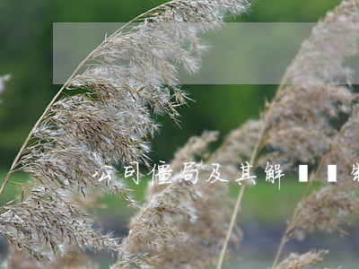 公司僵局及其解決機制
