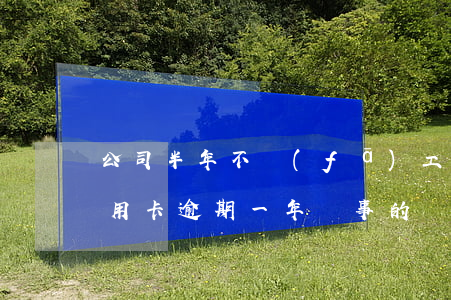 公司半年不發(fā)工資信用卡逾期(有信用卡逾期一年沒事的嗎)